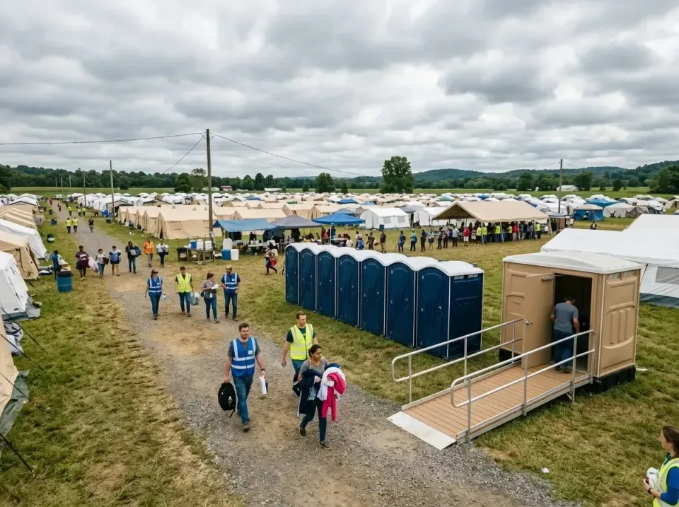 disaster-relief-camp-restrooms-010 — frequently asked questions, Dumpster & Portable Bathrooms Rental in Covington, VA